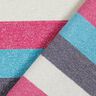 Striped glitter jersey – intense pink/navy blue,  thumbnail number 4