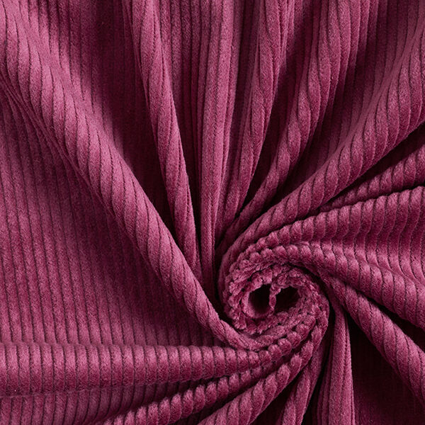 Chunky Corduroy pre-washed Plain – berry,  image number 1