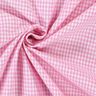 Cotton Vichy check 0,2 cm – pink/white,  thumbnail number 2