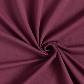 GOTS Cotton Jersey | Tula – aubergine, 