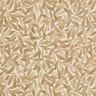 Decor Fabric Half Panama sea of leaves – offwhite/light brown,  thumbnail number 1