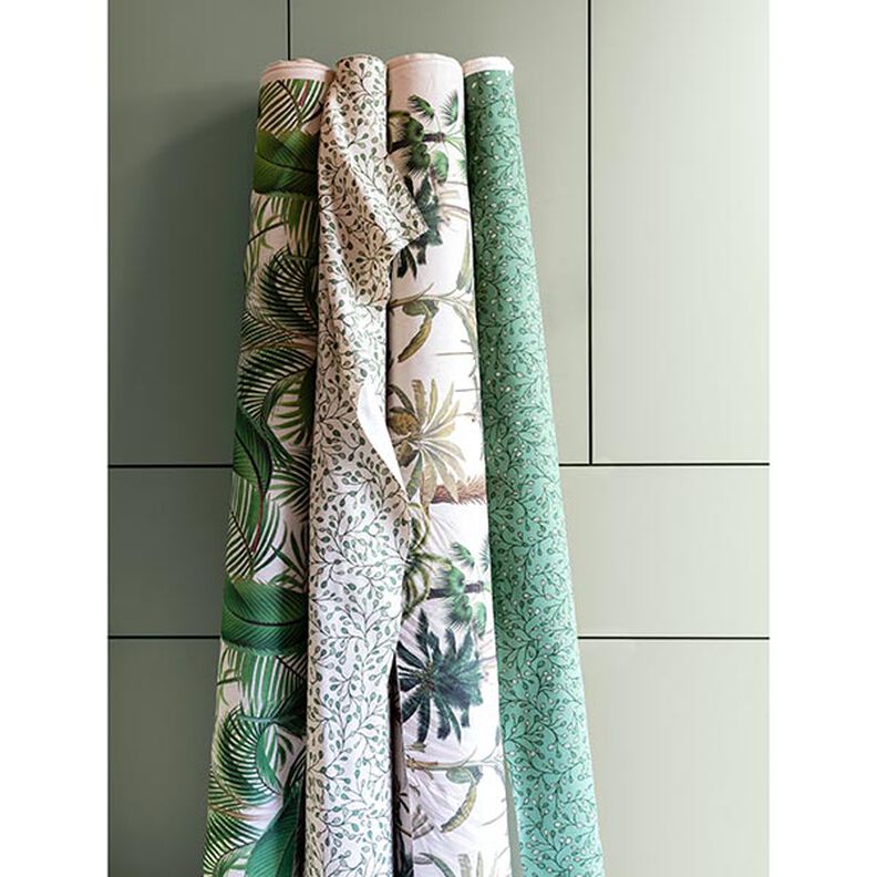 Outdoor Fabric Canvas palms – natural/light olive,  image number 6