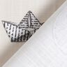 Decor Fabric Panama Little boat – natural/light blue,  thumbnail number 4