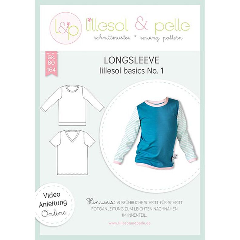 Long-Sleeved Top, Lillesol & Pelle No. 1 | 80 - 164,  image number 1