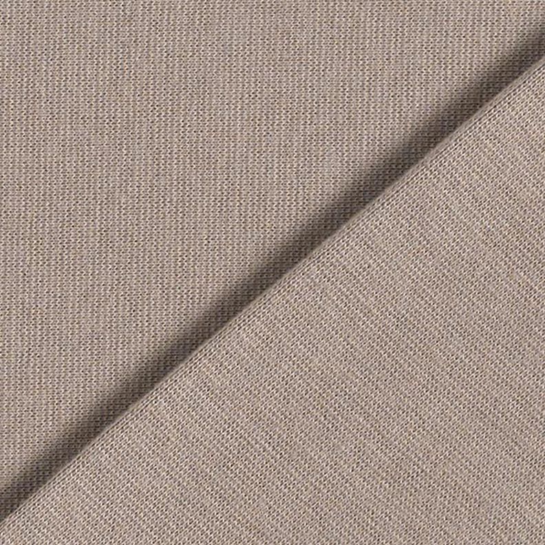Cuffing Fabric Plain – dark taupe,  image number 5