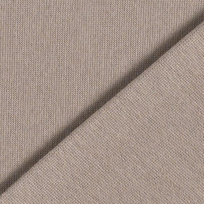 Cuffing Fabric Plain – dark taupe,  image number 5