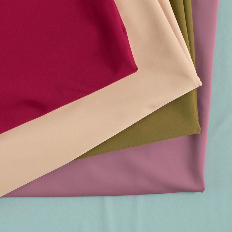 Swimsuit fabric SPF 50 – dark dusky pink | Remnant 100cm,  image number 5