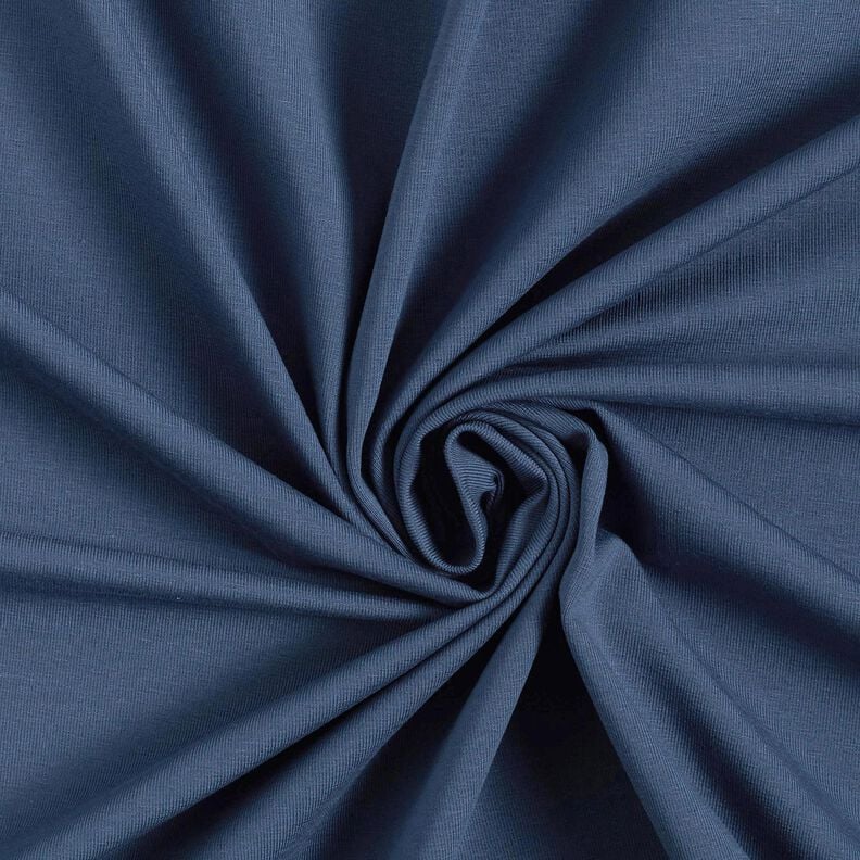 Medium Cotton Jersey Plain – denim blue, image number 1
