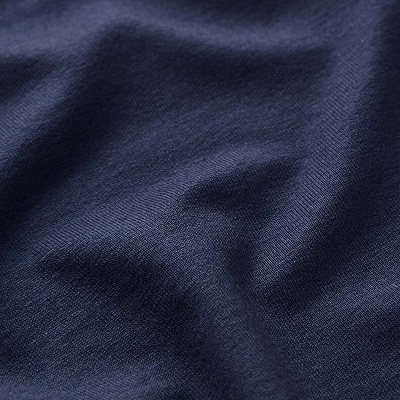 Lightweight Viscose Jersey – midnight blue,  image number 3