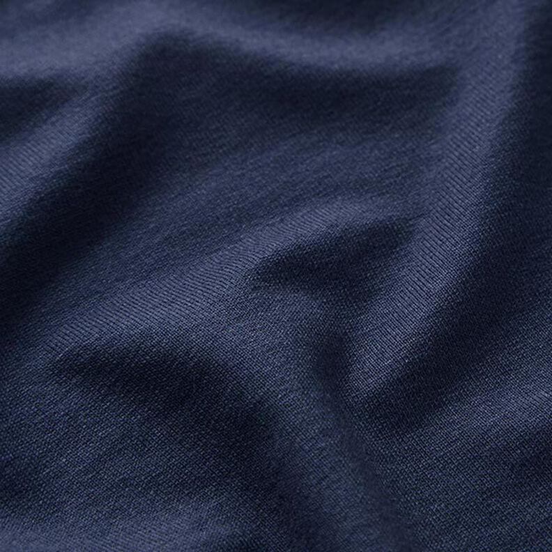 Lightweight Viscose Jersey – midnight blue,  image number 3