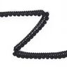 Pompom Trim [10mm] - black,  thumbnail number 1