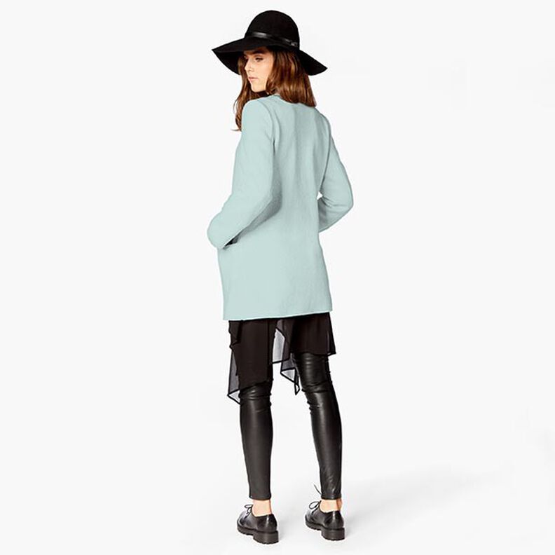 Cotton Fleece Plain – ice blue, image number 8