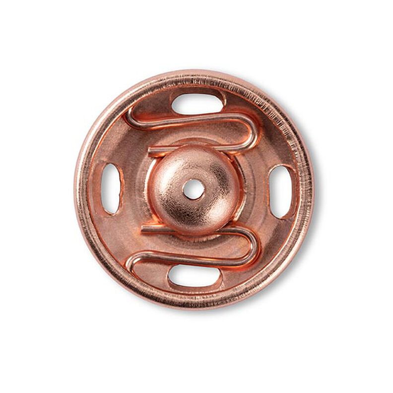 Sew-On Press Stud [Ø 15 mm x 6 pieces] - rose gold | Prym,  image number 2