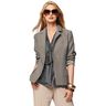 Bi-Stretch Gabardine – dark taupe,  thumbnail number 6