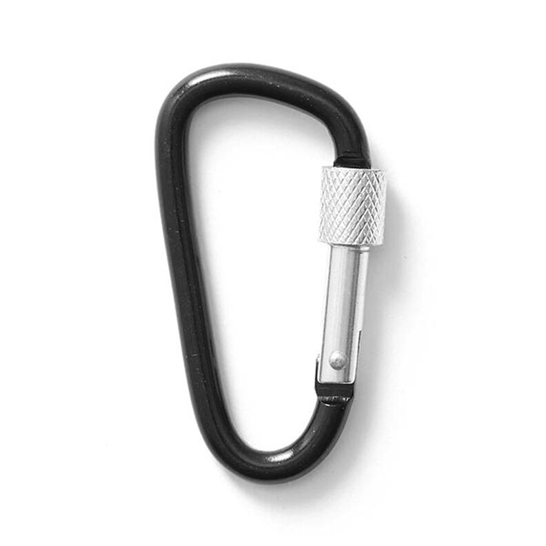 Carabiner – black,  image number 1