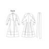 Swan-Neck Dress/ Belt by Ralph Rucci, Vogue 1239 |,  thumbnail number 7