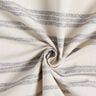 Decor Fabric Half Panama Woven stripes – steel blue/natural,  thumbnail number 4