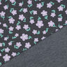 Sweatshirt Fabric Flowers | by Poppy – anthracite/mauve,  thumbnail number 4