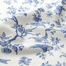 Cotton Cretonne birds – royal blue/offwhite,  thumbnail number 2