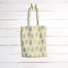 Half Panama Decor Fabric Leaves – natural,  thumbnail number 5
