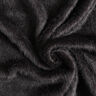 Plain Fluffy Coating Fabric – black,  thumbnail number 1