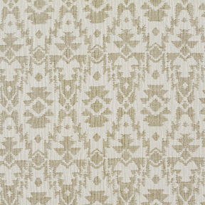 Double Gauze/Muslin Jacquard Aztec pattern | by Poppy light khaki/misty grey, 
