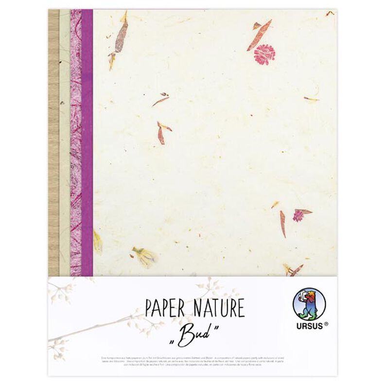 Natural paper set  "Paper Nature Bud",  image number 2