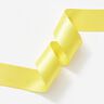 Satin Ribbon [25 mm] – lemon yellow,  thumbnail number 3