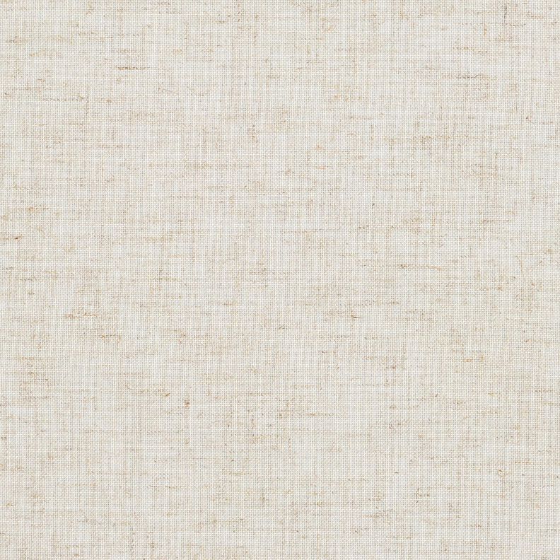 Curtain Fabric Linen Blend Plain – natural, image number 1