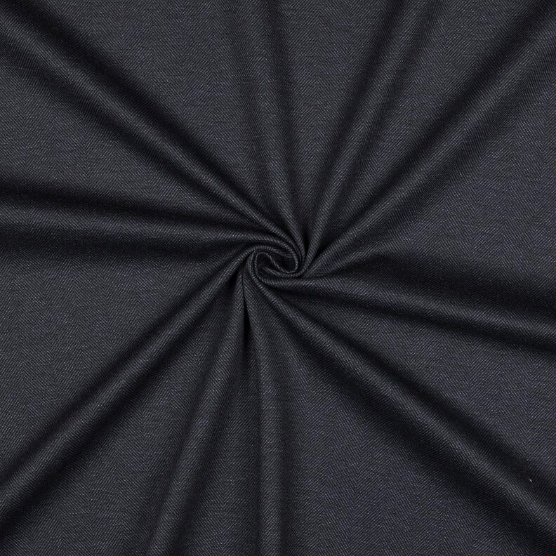 Romanit Jersey Herringbone – blue-black, image number 1