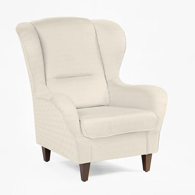 Upholstery Fabric Cord-Look Fjord – offwhite,  image number 5