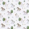 Organic Cotton Jersey Horses and Unicorns Digital Print – offwhite,  thumbnail number 1