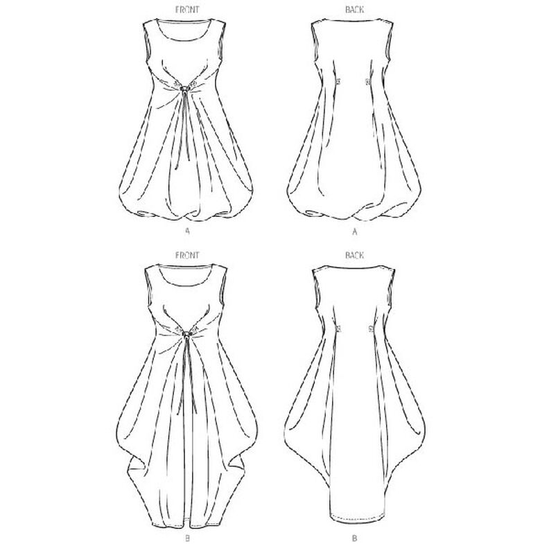 Dress, Mizono V1410,  image number 10