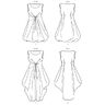 Dress, Mizono V1410,  thumbnail number 10