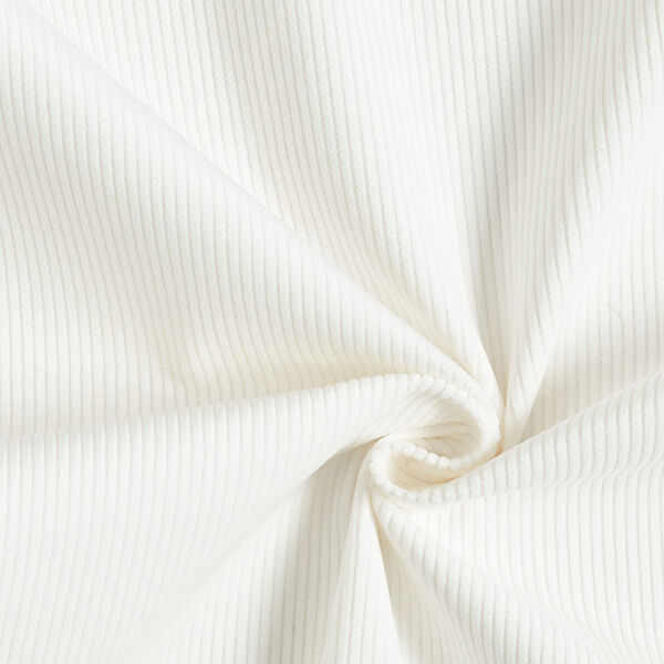 Plain fine corduroy – white, image number 3
