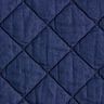 Denim Quilted Fabric Diamonds – midnight blue,  thumbnail number 1