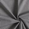 Shirt fabric small check – black/white,  thumbnail number 3