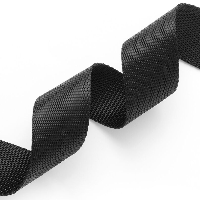 Outdoor Belt Webbing [40 mm] – black,  image number 2
