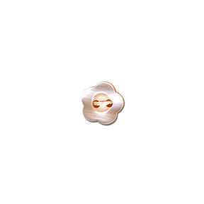 Flower 2-Hole Button  – rosé, 