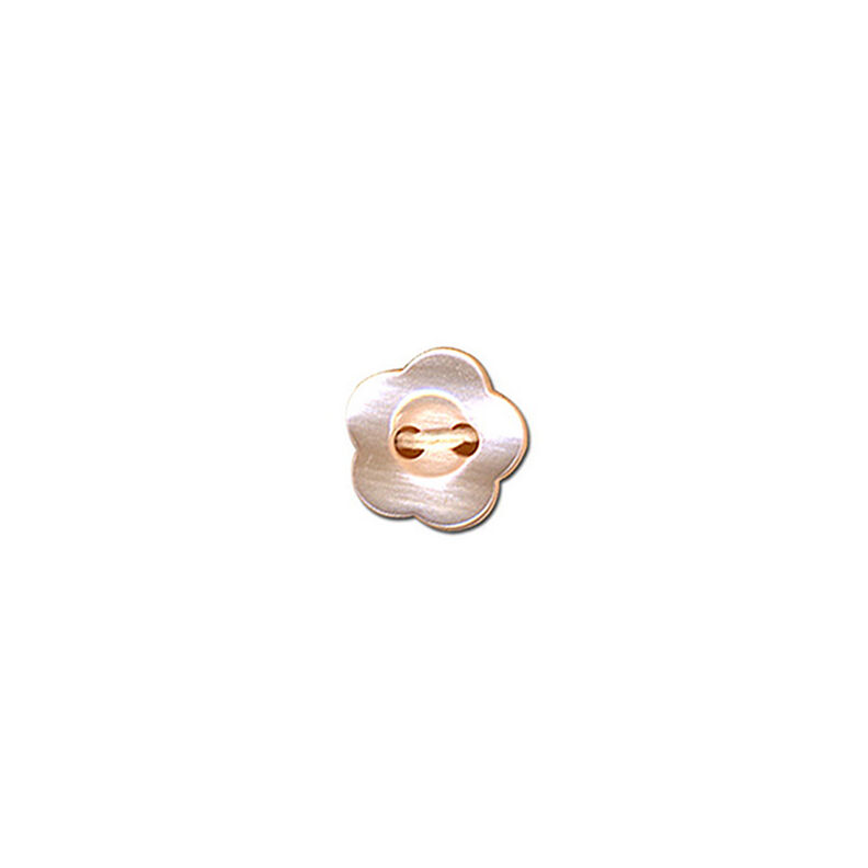Flower 2-Hole Button  – rosé,  image number 1