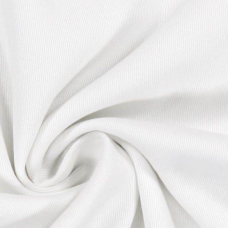 Cotton Twill Stretch – white,  image number 2