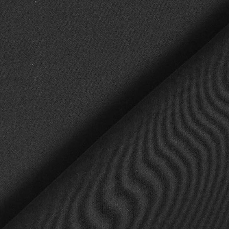 Viscose Satin Plain – black,  image number 4