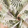Cotton Cretonne Abstract Jungle Plants – white/green,  thumbnail number 3