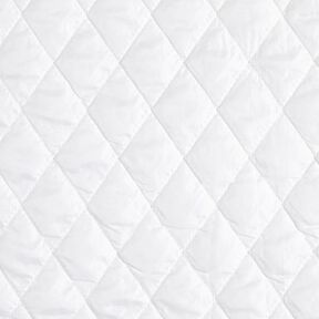 Quilted lining rhombus – white, 