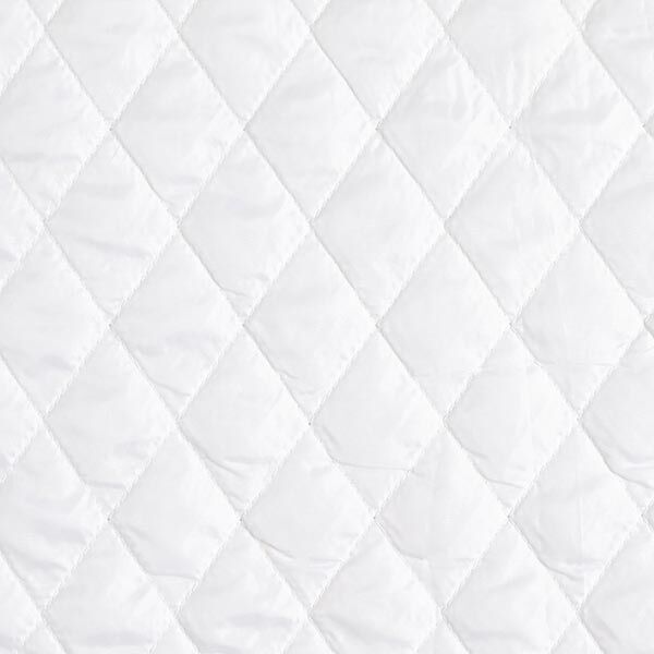 Quilted lining rhombus – white,  image number 1