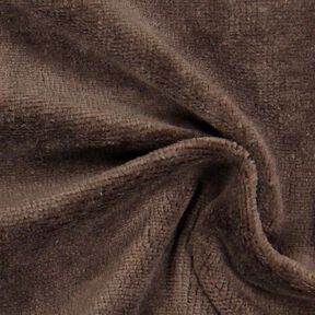 Plain Nicky Velour – dark brown, 