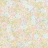 Decor Fabric Half Panama colourful mini flowers – ivory/pink,  thumbnail number 1
