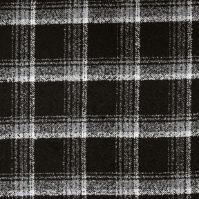 Coat Fabric Boulcé check – black/white, 