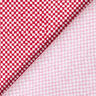 GOTS Cotton Jersey Mini Check | TCC x LOOKS by Wolfgang Joop – red/white,  thumbnail number 6