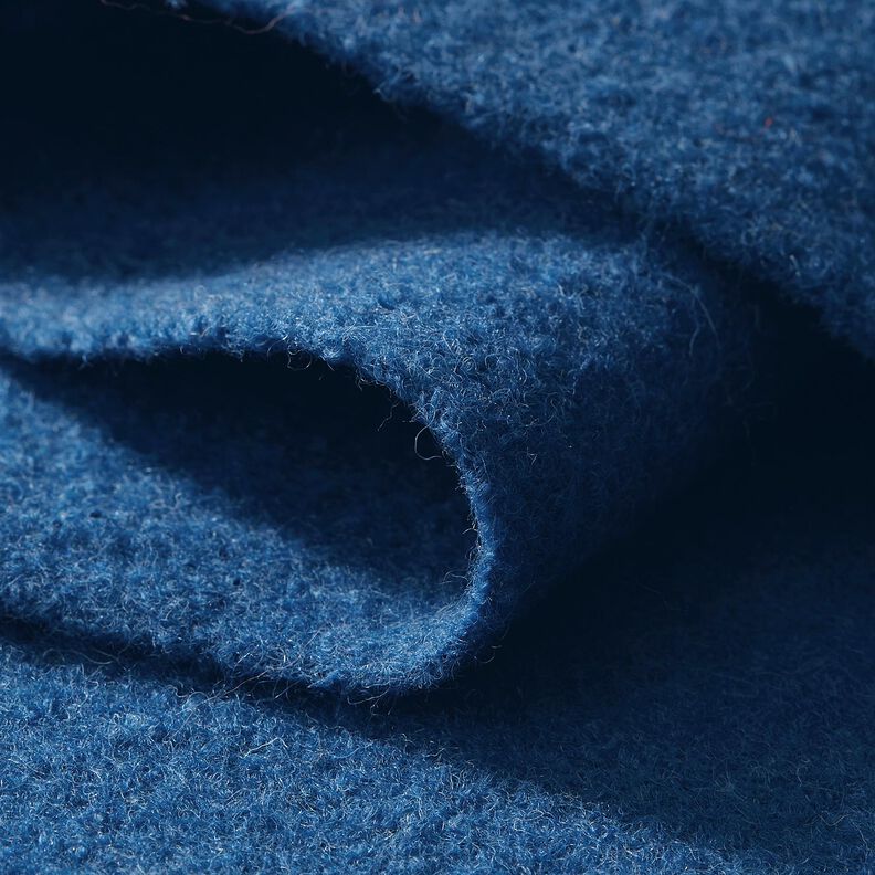 Fulled woollen loden – indigo,  image number 4
